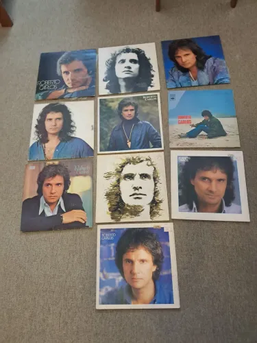 Coleção de Vinil Roberto Carlos 16 Lps veja na descrição 