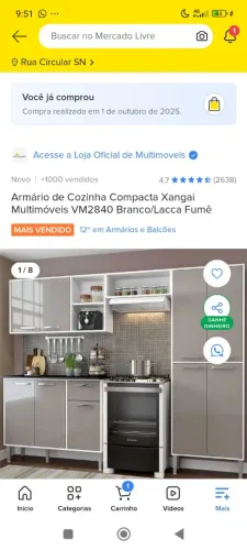 Armário de cozinha 