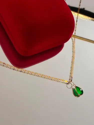 Cordão + pingente OURO 18k 