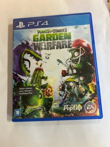 Plants VS Zombies Garden Warfare - PS4, Mídia física, usado