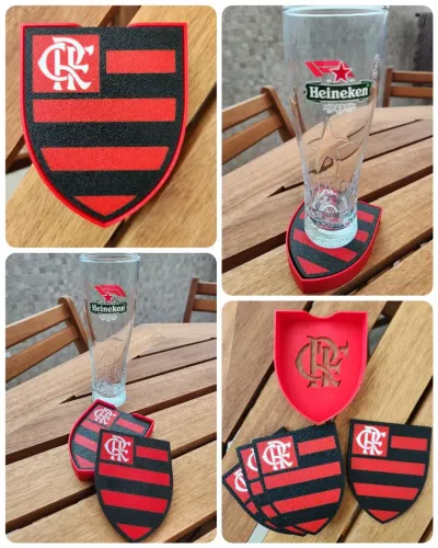 Kit Porta-Copo Flamengo