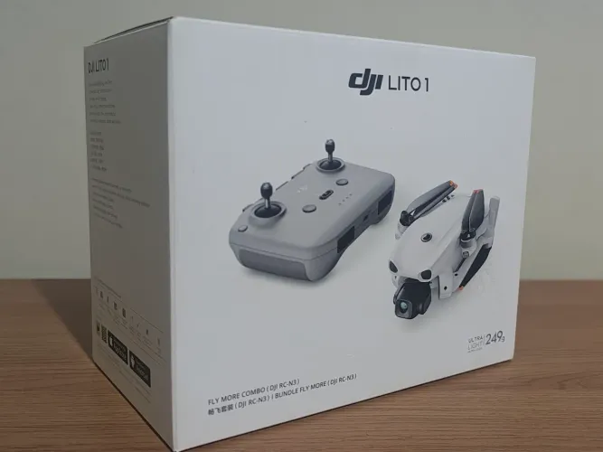 Drone DJI NOVO e LACRADO modelo Lito 1 combo