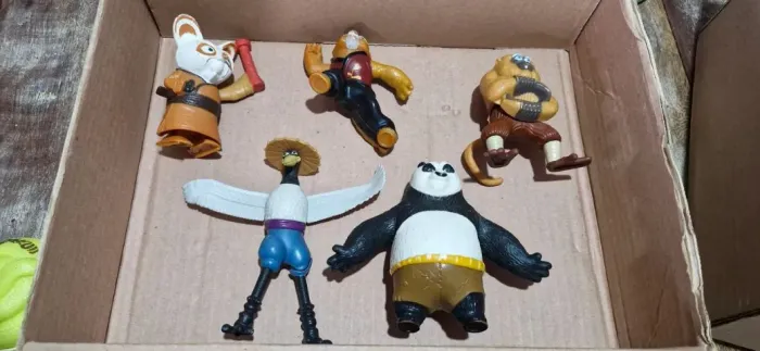 Kung fu panda brindes mc donalds bk diversos