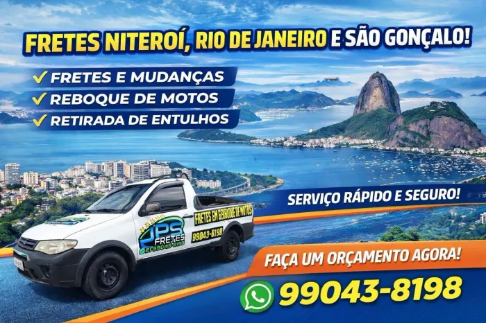 Frete Maria Paula ,Badu, Icarai , são Francisco. ,RJ sg 