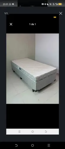 Cama solteiro com a espuma D33
