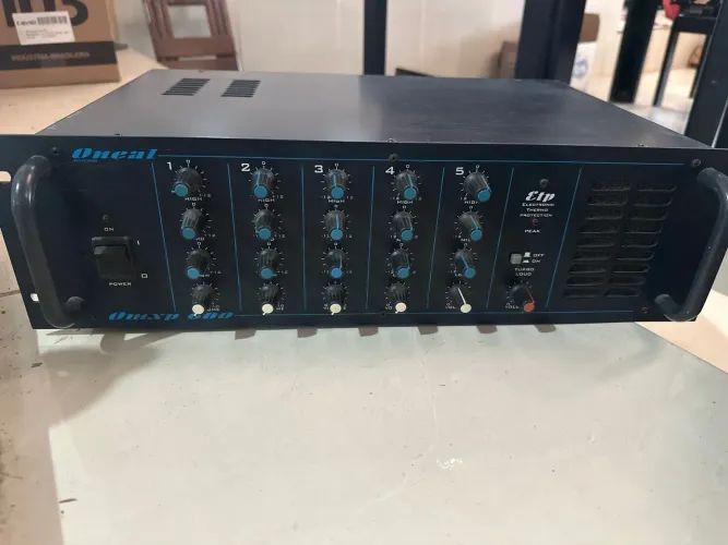 Amplificador Cabeçote De Audio Oneal Omxp-670n
