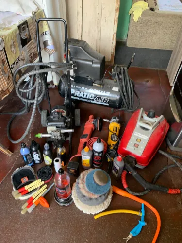 Vendo Kit para lava car e Estética automotiva tudo funcionando perfeito