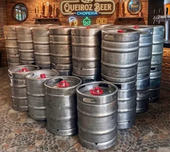 Barril de chopp vazio para chope artesanal