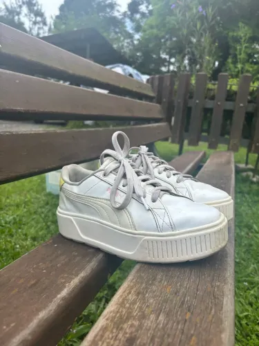 tênis puma plataforma branco 37