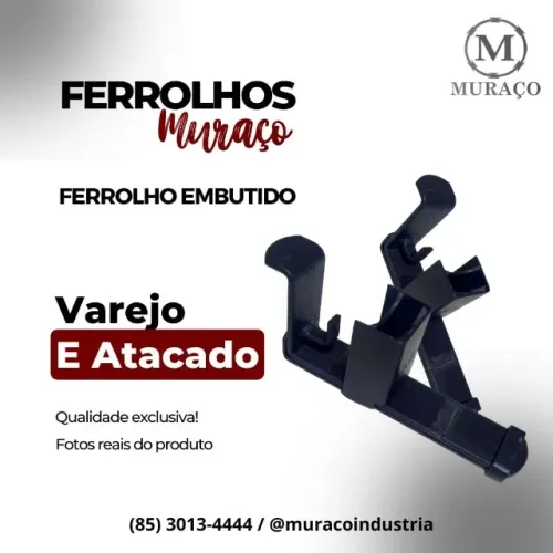 Cadeado em Aço para embutir cadeado.