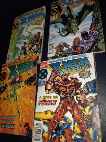 X Men Adventures 3 Completa 4 volumes Editora Abril 1996