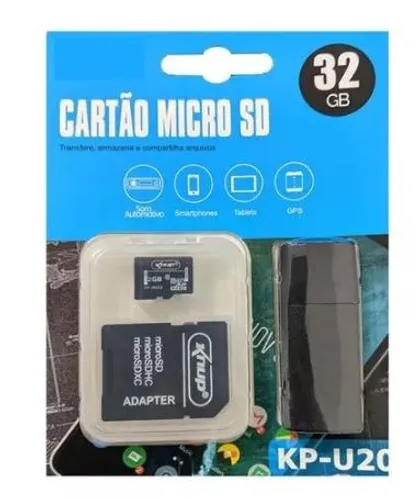 Cartão Micro Sd 32gb Classe 10 100mb/s Multilaser 