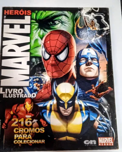 Álbum de Figurinhas Marvel (2009) COMPLETO perfeito estado