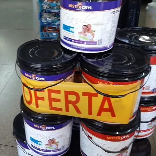 R$ 49,99 Tinta parede Balde 16 LT Várias Cores