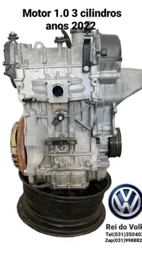 Motor 1.0  3 cilindros MPI  com garantia e nota fiscal 