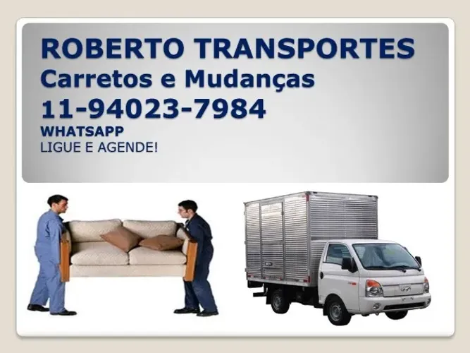 Mudança Descarte Carreto com Roberto Vila Jaguara Pq São Domingos Vila Mangalot Pirituba