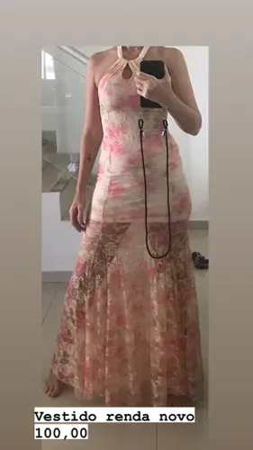 Vestido transparente