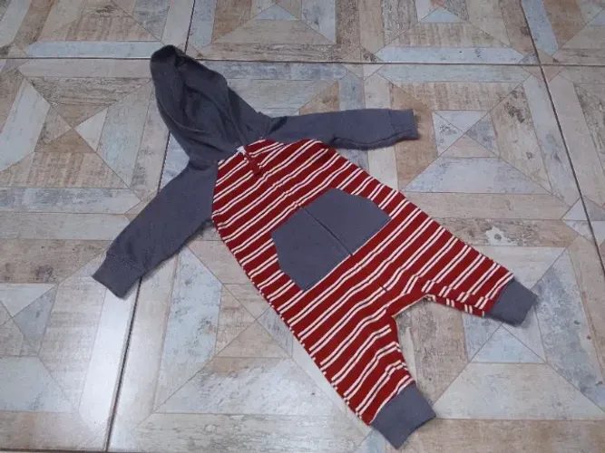 Macacão Bebê Menino Moletom Original Carter S Tam. 3 Meses