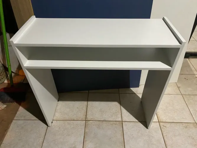 Mesa/Aparador MDF branco novo
