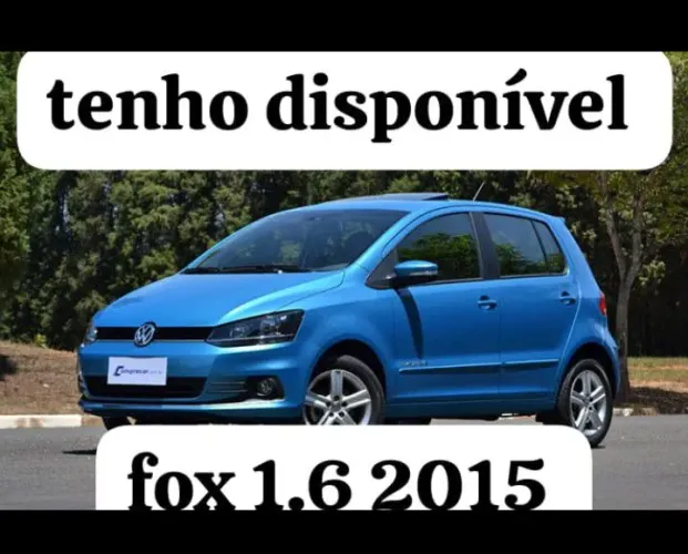 Sucata fox 1.6 2015 para retirada de peças 