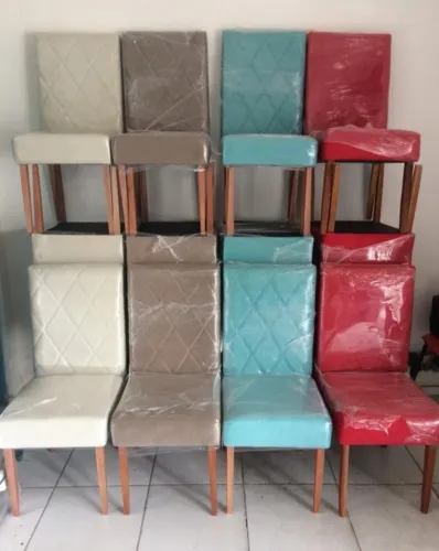 Cadeiras Para Sala de Janta Acolchoadas