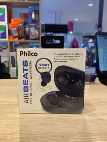 Fone de Ouvido Sem Fio Philco Air Beats - Novo Lacrado - Loja Fisica 