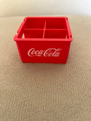 Caixa decorativa coca-cola