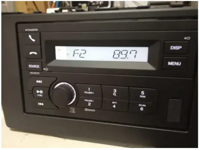  Rádio Alpine Original Honda Fit .