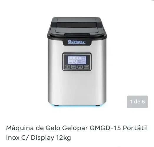 Máquina de gelo 