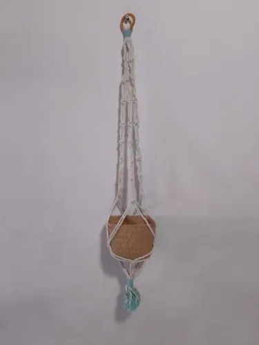 Macrame porta vaso