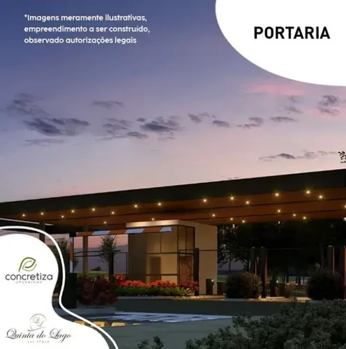 Ótimo terreno no condomínio Quinta do Lago 2 próximo da portaria!!!