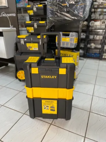 Caixa de ferramentas de plástico Stanley Stst18631 com rodas