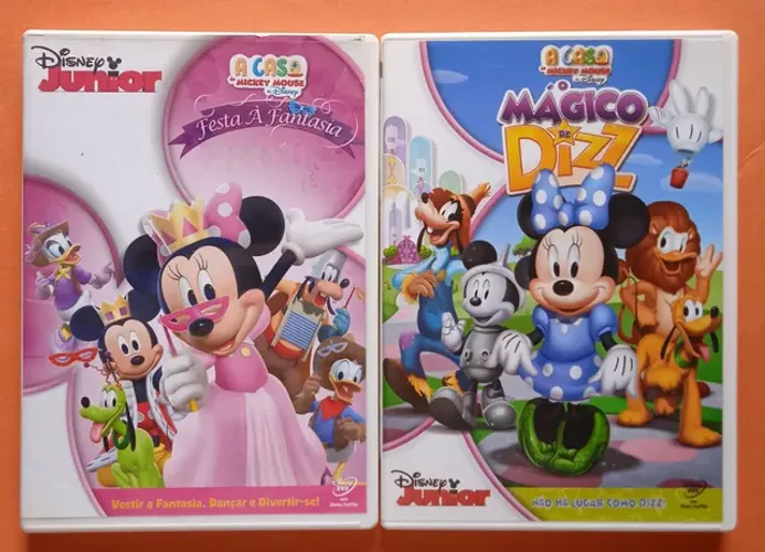 Dvd A Casa do Mickey Mouse - 2 Filmes - Walt Disney 