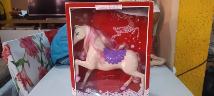 Cavalo Barbie Edição Comemorativa de Natal 25 Anos Raro!