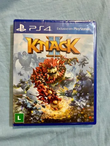 Knack 2 PS4 PS5 Playstation Jogo Lacrado!