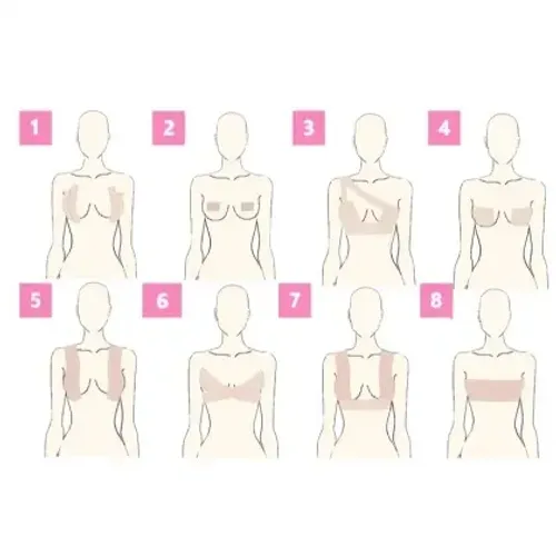 Fita Levanta Seios Boob Tape - Bege 5cmx5m Ns-3360