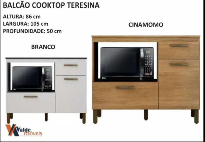 BALCÃO PARA COOKTOP NOVO R$ 400,00