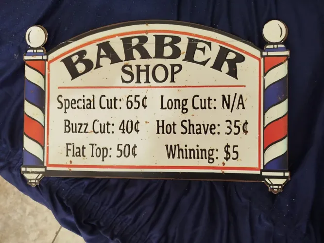 Quadro para barbearia