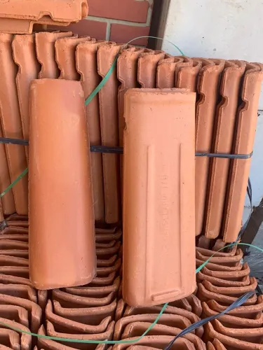 Telhas de Cerâmica capa e bica SP CANDELARIA