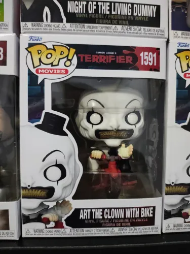 Funko Pop - Movies Terrifier - Art the clown with bike #1591