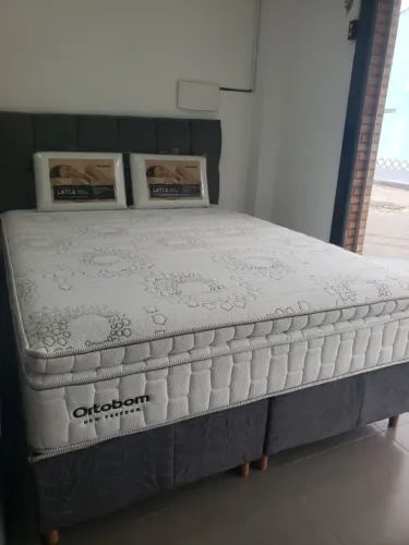 CAMA DE LUXO NEW FREEDOM ORTOBOM DISPONÍVEL NOS TAMANHO QUEEN E SUPER KING
