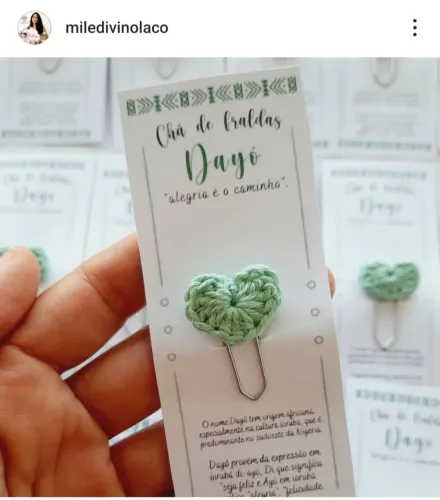 Kit com 20 Lembrancinhas Chá de Bebê - Personalizadas