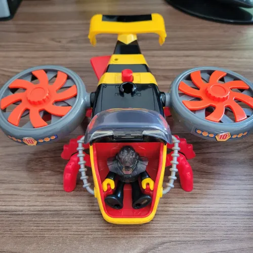 Helicóptero Vespa - Aviões Sky Racers Imaginext - Fisher Price Mattel 2011