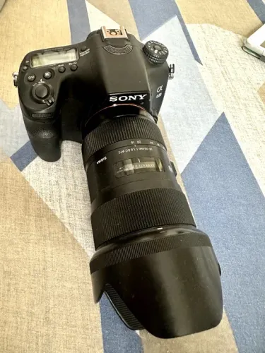 Camera Sony slt A68 + Sigma 18-35mm f1.8