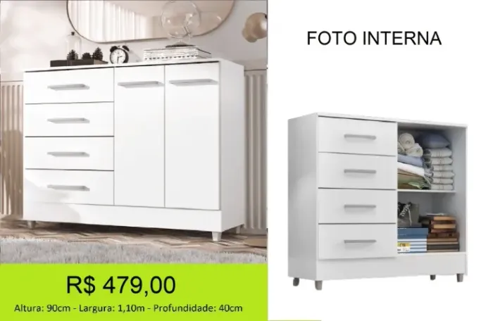 Comoda novidade - fazemos entrega!