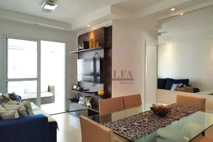 ** Advanced Tatuapé - I M P E R D Í V E L - Lindo apartamento em andar alto c/ ampla varan