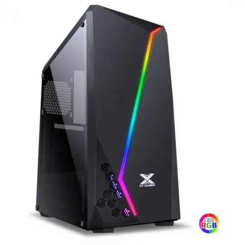Gabinete Gamer Vinik Lynx Com Led Rgb Frontal - ATX, Micro-ATX e Mini-ITX - WZetta