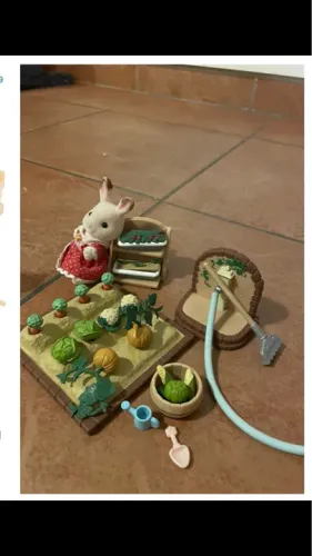 Sylvanian Families - Horta/jardim completo