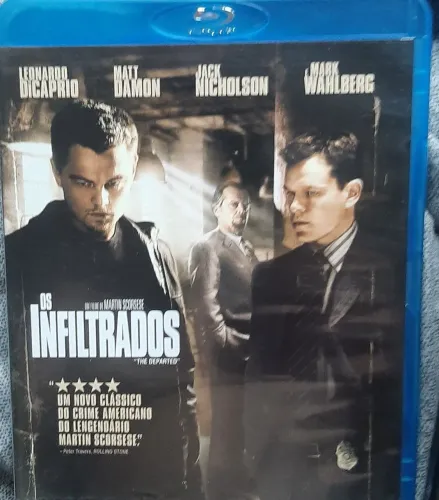 Blu-Ray Os Infiltrados - Leonardo DiCaprio