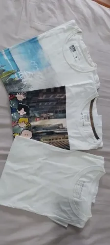 03 camisas básicas tam M conservadas